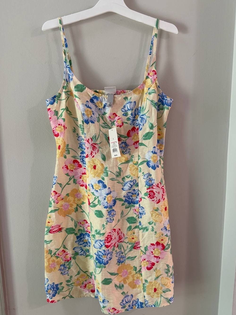TARGET A New Day Floral Tank dress Size 6